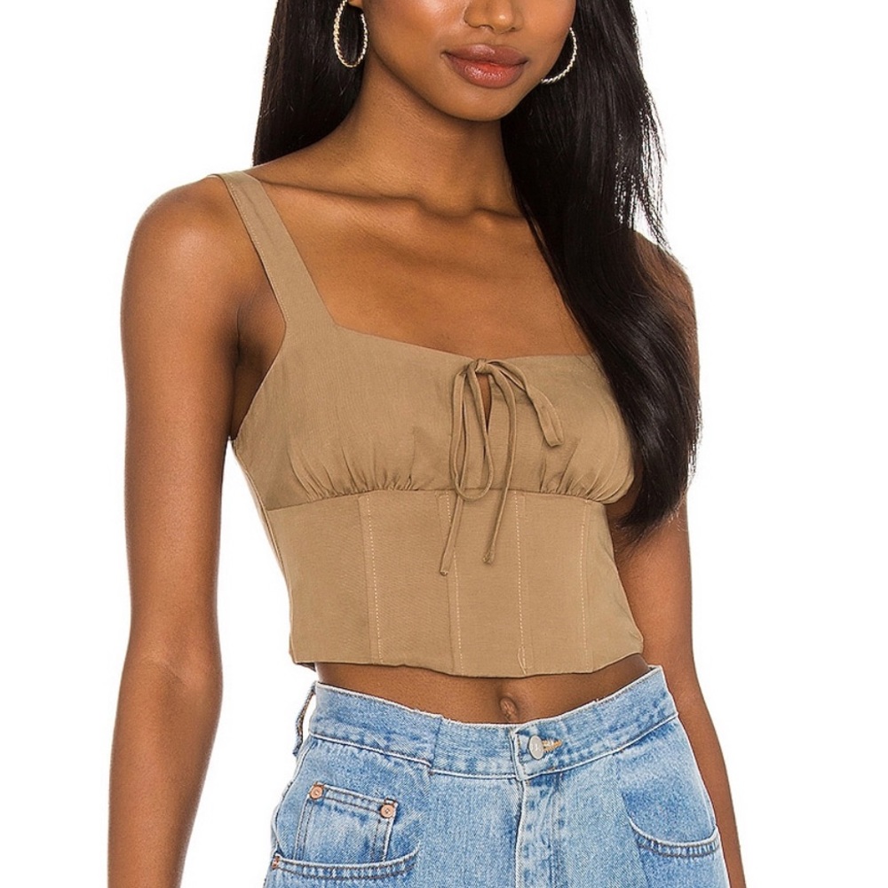 Lovers and Friends Steph Corset Tank Top XS, NWOT